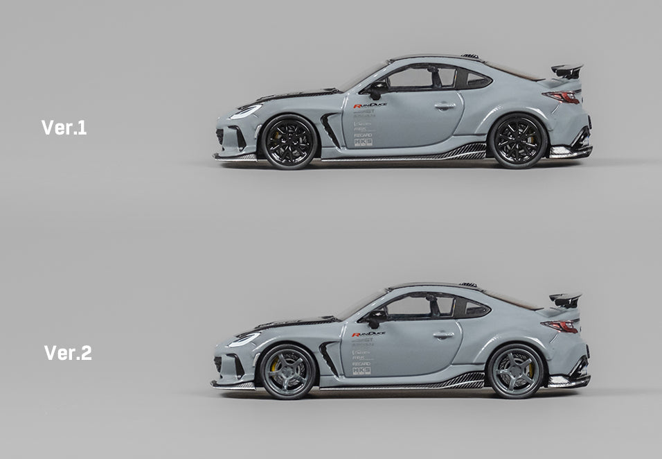 [ Back-order ] CM-MODEL CM64-BRZ-04 1:64 Subaru BRZ Varis ARISING-1 Gray model car