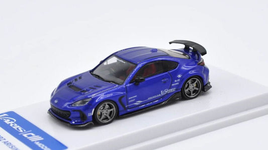 [ Back-order ] CM-MODEL CM64-BRZ-TAS2025 1:64 Subaru BRZ Varis ARISING-1 Blue Pearl model car