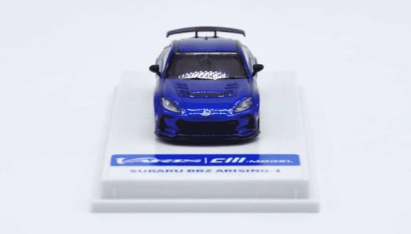 [ Back-order ] CM-MODEL CM64-BRZ-TAS2025 1:64 Subaru BRZ Varis ARISING-1 Blue Pearl model car