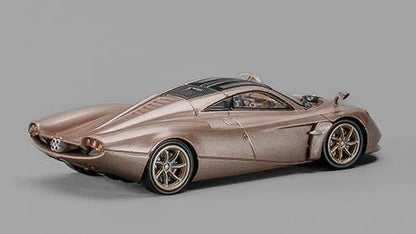 [ Back-order ] CM-MODEL CM64-Codalunga-02 1:64 Pagani Huayra Cordalunga Gold model car