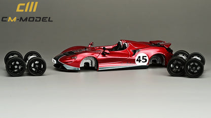 [ Back-order ] CM-MODEL CM64-Elva-05 1:64 McLaren Elva #45 model car