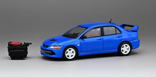 [ Back-order ] CM-MODEL CM64-EVOIX-38 1:64 Mitsubishi Lancer Evo IX Blue model car
