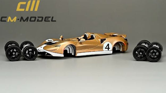 [ Back-order ] CM-MODEL CM64-Elva-04 1:64 McLaren Elva #4 model car