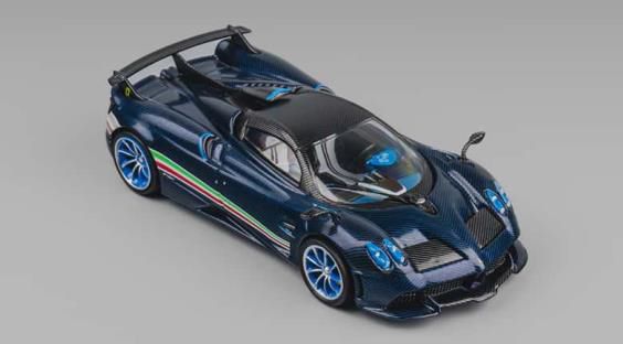 [ Back-order ] CM-MODEL CM64-HuayraTricolore-01 1:64 Pagani Huayra Tricolor model car
