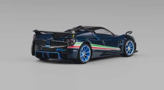 [ Back-order ] CM-MODEL CM64-HuayraTricolore-01 1:64 Pagani Huayra Tricolor model car