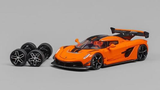 [ Back-order ] CM-MODEL CM64-JESKO-02 1:64 Koenigsegg Jesko Attack Orange model car