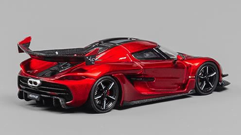 [ Back-order ] CM-MODEL CM64-Jesko-03 1:64 Koenigsegg Jesko Attack Cherry Red Metallic model car