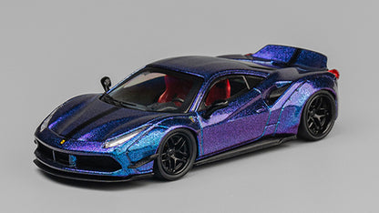 [ Back-order ] CM-MODEL CM64-LB488-04 1:64 LB-WORKS 488 Widebody Chameleon model car