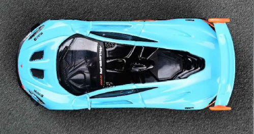 [ Back-order ] CM-MODEL CM64-P1GTR-12 1:64 McLaren P1 GTR Light Blue/Orange model car