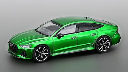 [ Back-order ] CM-MODEL CM64-RS7-05 1:64 Audi RS7 Sportback Metallic Green model car