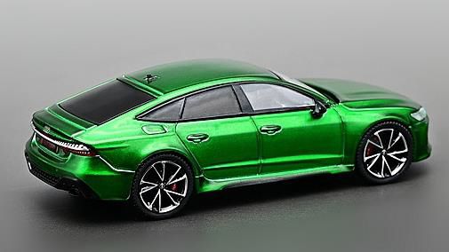 [ Back-order ] CM-MODEL CM64-RS7-05 1:64 Audi RS7 Sportback Metallic Green model car