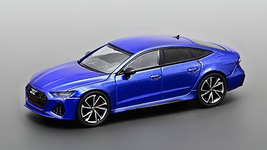 [ Back-order ] CM-MODEL CM64-RS7-07 1:64 Audi RS7 Sportback Metallic Blue model car