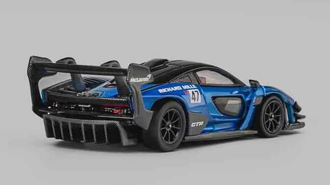 [ Back-order ] CM-MODEL CM64-SENNAGTR-07 1:64 Mclaren Senna GTR #47 model car