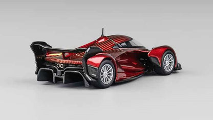 [ Back-order ] CM-MODEL CM64-SOLUSGT-08 1:64 Mclaren Solus GT Metallic Wine Red Goldline model car