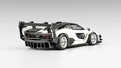 [ Back-order ] CM-MODEL CM64-SennaGTR-05 1:64 McLaren Senna GTR White model car