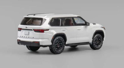 [ Back-order ] CM-MODEL CM64-Sequoia-01 1:64 Toyota Sequoia Pearl White model car