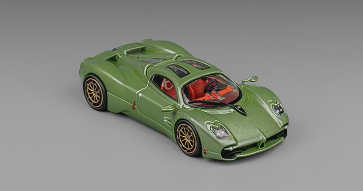 [ Back-order ] CM-MODEL CM64-UTOPIA-03 1:64 Pagani Utopia Metallic Green model car