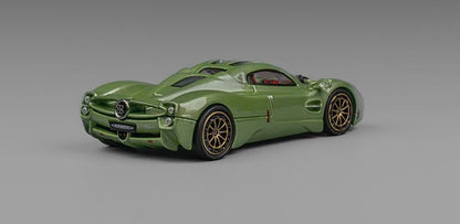 [ Back-order ] CM-MODEL CM64-UTOPIA-03 1:64 Pagani Utopia Metallic Green model car