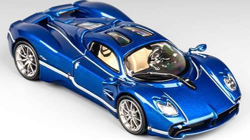 [ Back-order ] CM-MODEL CM64-Utopia-02 1:64 Pagani Utopia Metallic Blue model car