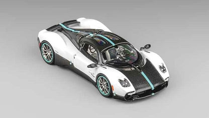 [ Back-order ] CM-MODEL CM64-Utopia-09 1:64 Pagani Utopia Pearl White Carbon model car