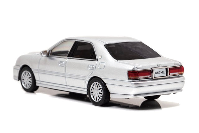 [ Back-order ] CAR-NEL CN430102 1:43 Toyota Crown Royal Saloon G (JZS175) 2001 Silver Metallic