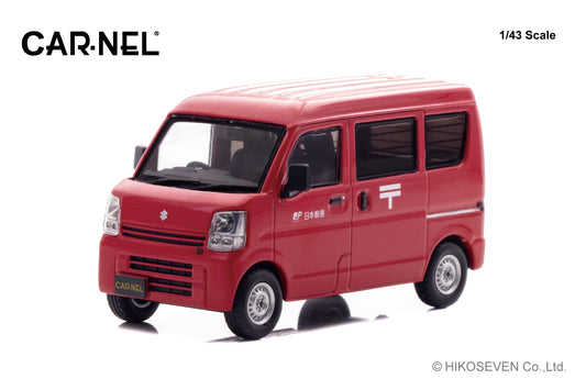[ Back-order ] CAR-NEL CN431506 1:43 Suzuki Every DA17V 2015 Postal Delivery Van model car