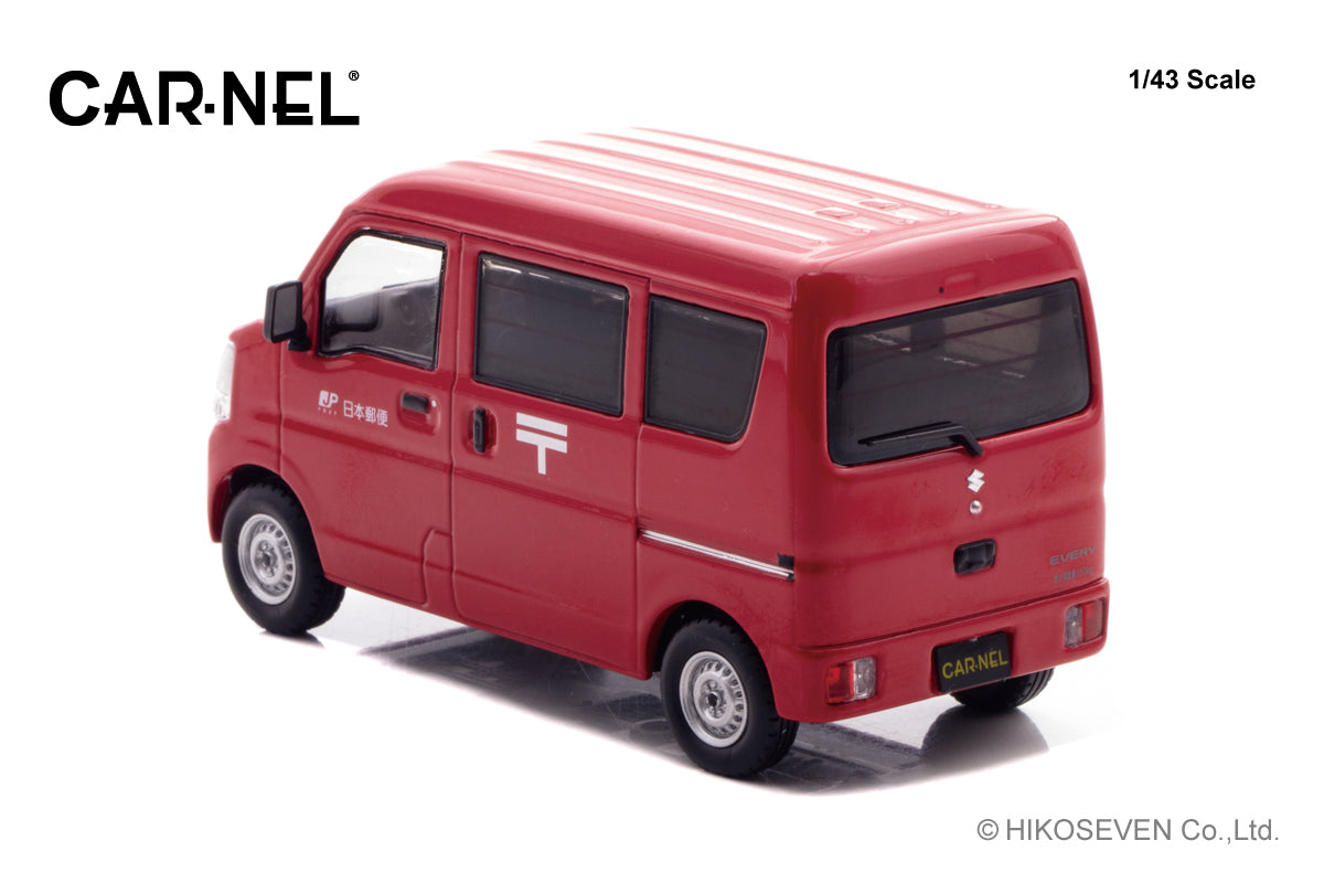 [ Back-order ] CAR-NEL CN431506 1:43 Suzuki Every DA17V 2015 Postal Delivery Van model car