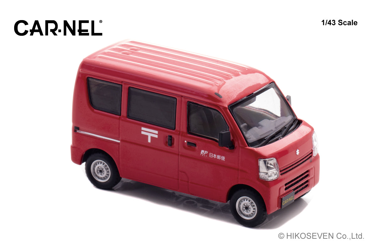 [ Back-order ] CAR-NEL CN431506 1:43 Suzuki Every DA17V 2015 Postal Delivery Van model car