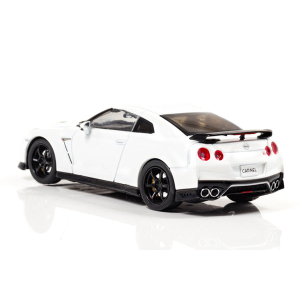 [ Back-order ] CAR-NEL CN431702 1:43 Nissan GT-R Track edition engineered by nismo (R35) 2017 Brilliant White Pearl