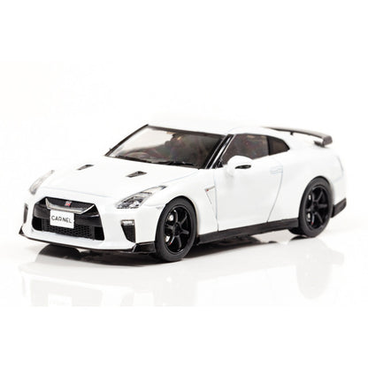 [ Back-order ] CAR-NEL CN431702 1:43 Nissan GT-R Track edition engineered by nismo (R35) 2017 Brilliant White Pearl