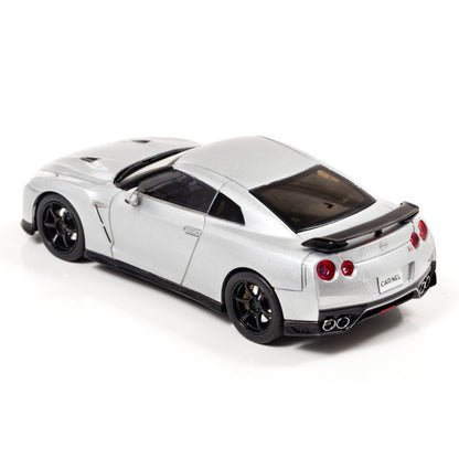 [ Back-order ] CAR-NEL CN431703 1:43 Nissan GT-R Track edition engineered by nismo (R35) 2017 Ultimate Metal Silver