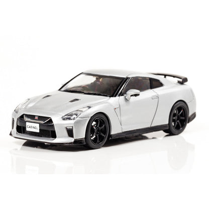 [ Back-order ] CAR-NEL CN431703 1:43 Nissan GT-R Track edition engineered by nismo (R35) 2017 Ultimate Metal Silver