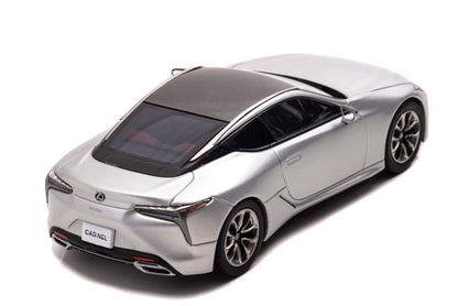 [ Back-order ] CAR-NEL CN431705 1:43 Lexus LC500 (URZ100) 2017 Sonic Silver