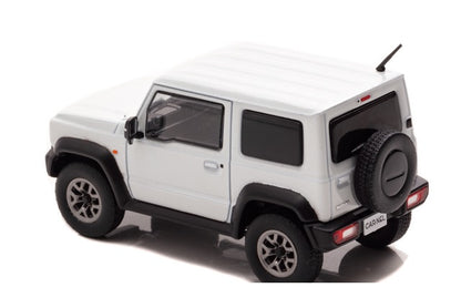 [ Back-order ] CAR-NEL CN431812 1:43 Suzuki Jimny Sierra JC (JB74W) 2018 Pure White Pearl / Option Grill