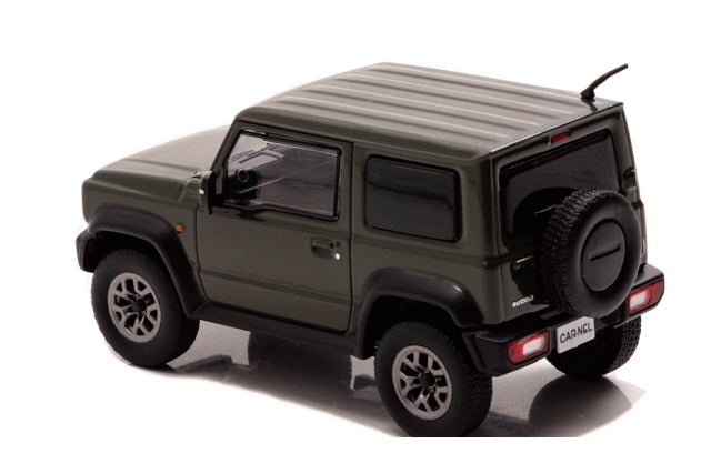 [ Back-order ] CAR-NEL CN431813 1:43 Suzuki Jimny Sierra JC (JB74W) 2018 Jungle Green / Option Grill