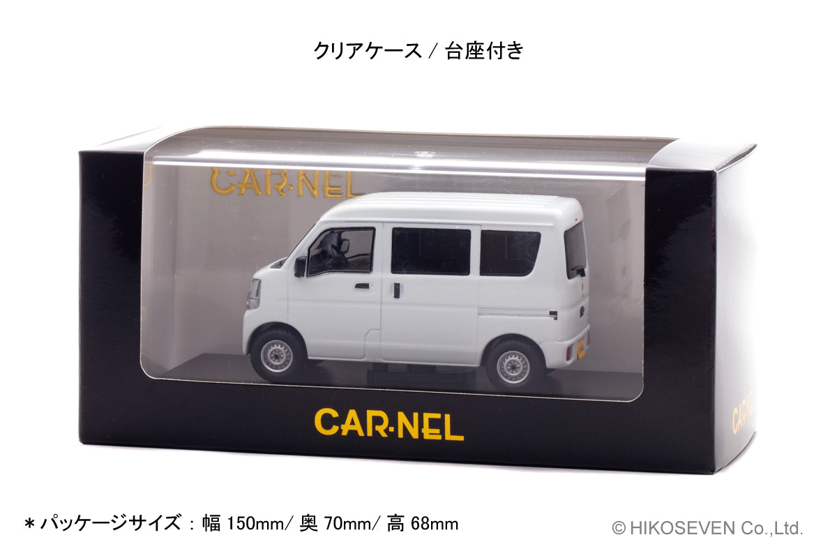 [ Back-order ] CAR-NEL CN432101 1:43 Suzuki Every PA DA17V 2021 White model car