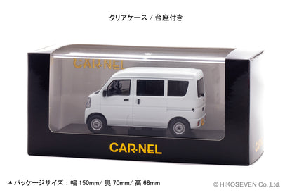 [ Back-order ] CAR-NEL CN432101 1:43 Suzuki Every PA DA17V 2021 White model car