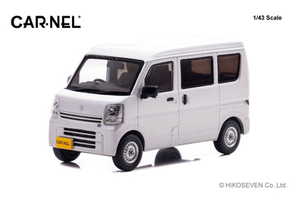 [ Back-order ] CAR-NEL CN432102 1:43 Suzuki Every PA DA17V 2021 Silky Silver Metallic model car