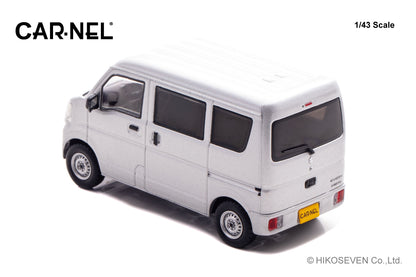 [ Back-order ] CAR-NEL CN432102 1:43 Suzuki Every PA DA17V 2021 Silky Silver Metallic model car