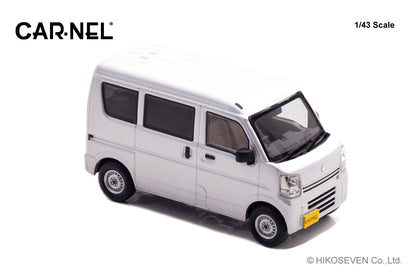 [ Back-order ] CAR-NEL CN432102 1:43 Suzuki Every PA DA17V 2021 Silky Silver Metallic model car