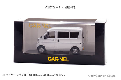 [ Back-order ] CAR-NEL CN432102 1:43 Suzuki Every PA DA17V 2021 Silky Silver Metallic model car