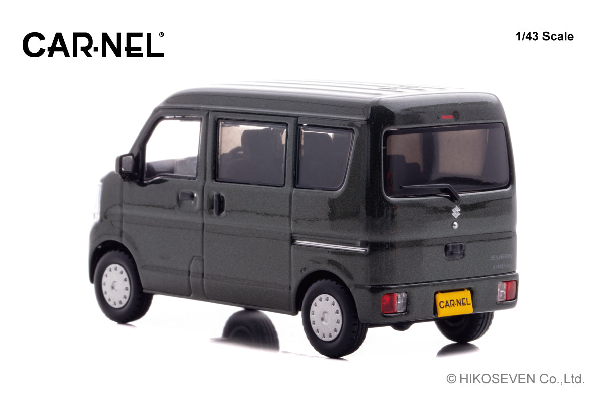 [ Back-order ] CAR-NEL CN432103 1:43 Suzuki Every JOIN Turbo DA17V 2021 Cool Khaki Pearl Metallic model car