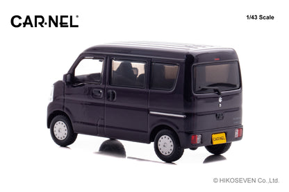 [ Back-order ] CAR-NEL CN432105 1:43 Suzuki Every JOIN Turbo DA17V 2021 Moonlight Violet Pearl Metallic model car