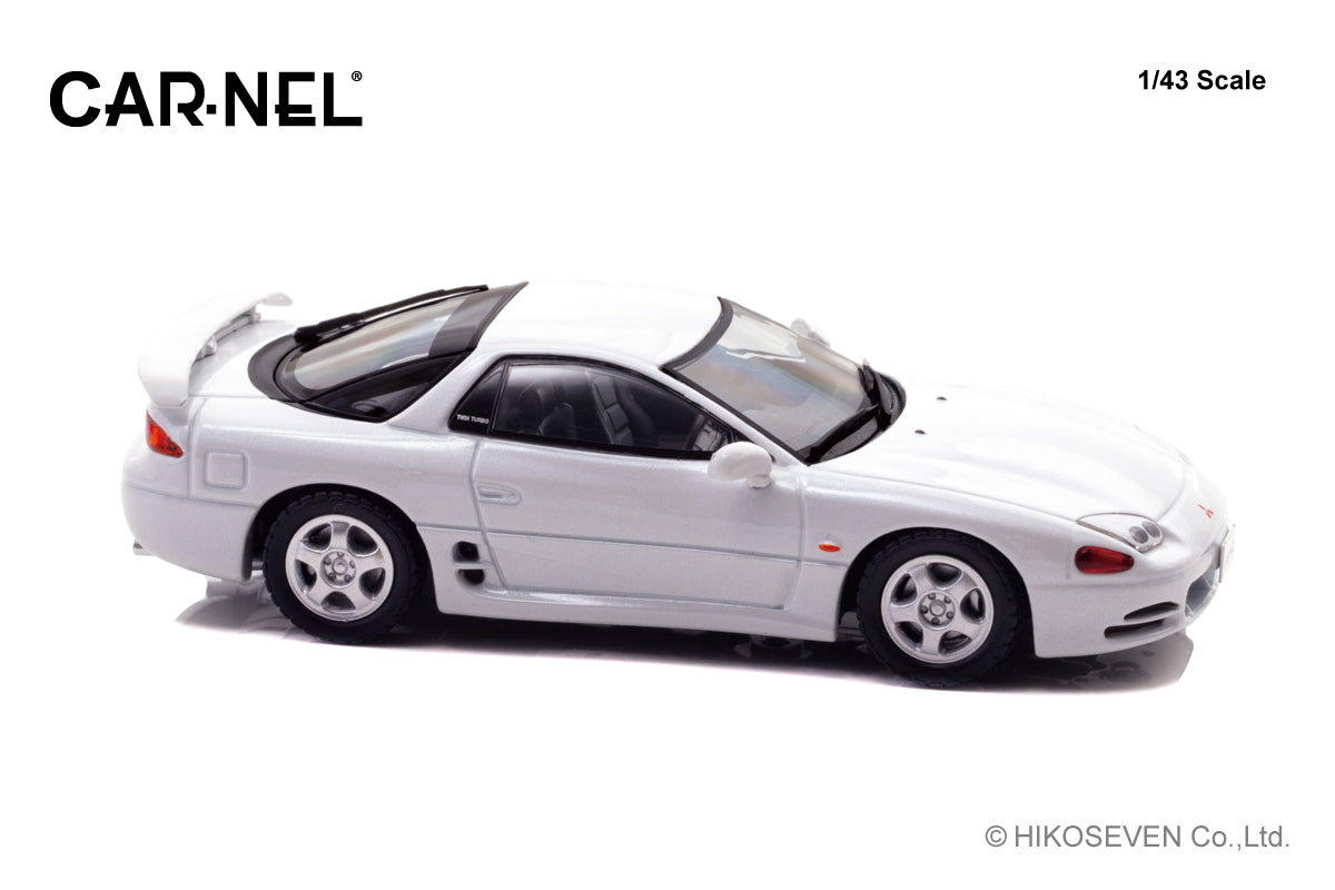 [ Back-order ] CAR-NEL CN439303 1:43 Mitsubishi GTO Twin Turbo Z16A 1993 Galaxy White model car