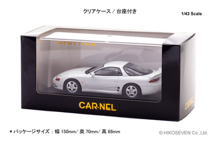[ Back-order ] CAR-NEL CN439303 1:43 Mitsubishi GTO Twin Turbo Z16A 1993 Galaxy White model car