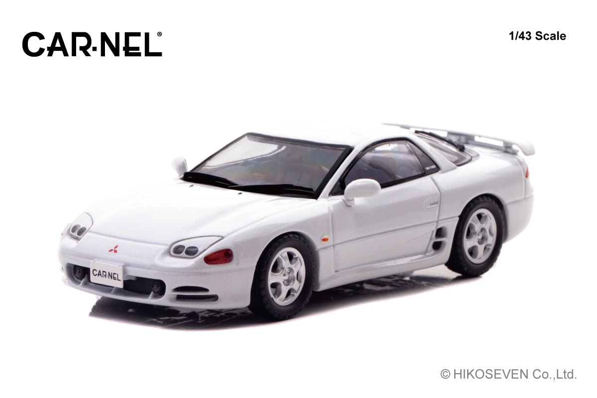 [ Back-order ] CAR-NEL CN439303 1:43 Mitsubishi GTO Twin Turbo Z16A 1993 Galaxy White model car