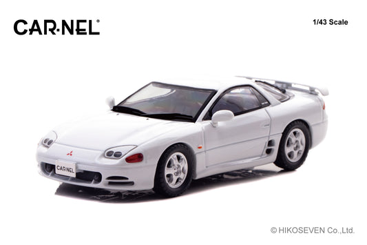 [ Back-order ] CAR-NEL CN439303 1:43 Mitsubishi GTO Twin Turbo Z16A 1993 Galaxy White model car