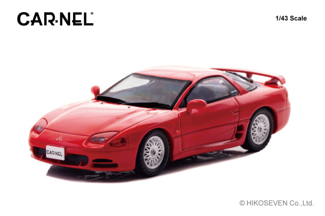 [ Back-order ] CAR-NEL CN439401 1:43 Mitsubishi GTO Twin Turbo MR 1994 Passion Red model car