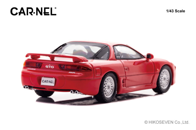 [ Back-order ] CAR-NEL CN439401 1:43 Mitsubishi GTO Twin Turbo MR 1994 Passion Red model car