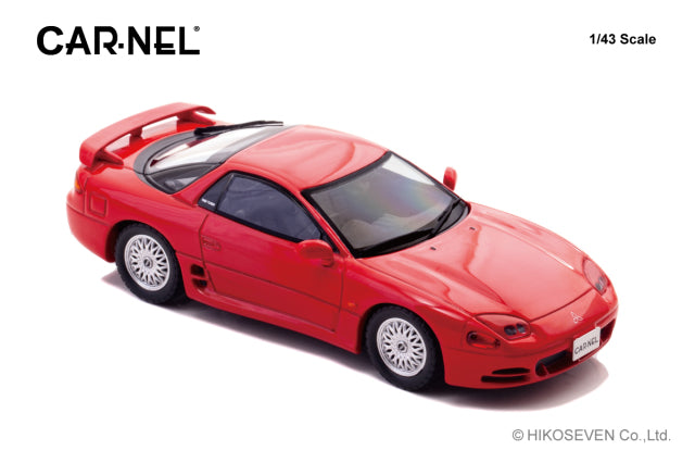 [ Back-order ] CAR-NEL CN439401 1:43 Mitsubishi GTO Twin Turbo MR 1994 Passion Red model car